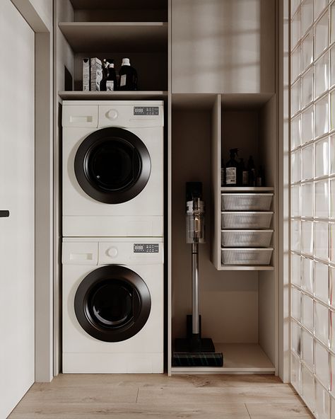 Cabinet Laundry Room, White Plywood, Conservatory Design, Narrow House Designs, Laundry Room Layouts, Laundry Cabinets, Modern Laundry Rooms, Laundry Room Cabinets, Narrow House