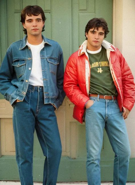 80s Men Aesthetic, 1980s Mens Fashion 80s Style Guys, 90s Preppy Outfits Men, Mid 80s Fashion, 1980 Fashion Mens, 80s Teen Boy Fashion, Boys 80s Outfit Ideas, 1980s Teen Fashion, 1980s Outfits Men