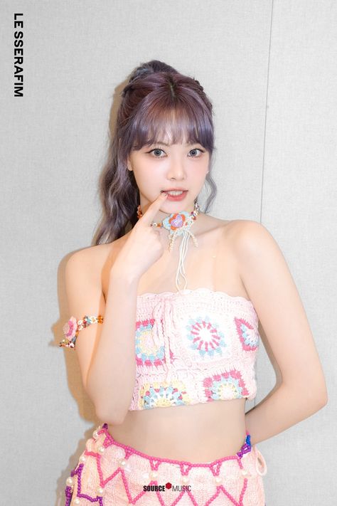 LE SSERAFIM pics on X: "#HONGEUNCHAE LE SSERAFIM ‘EASY' Photo Sketch #2 (1) https://t.co/miFrOpCO1K" / X Angel Dress, Solo Pics, Photo Sketch, Blue Flames, Mini Albums, Girl Group, Sketch, Hair, Instagram