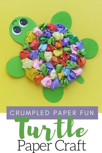 Reptile Crafts, Turtle Activities, Turtle Craft, Activity For Preschoolers, Turtle Crafts, Fine Motor Activity, Folding Origami, Preschool Arts And Crafts, Sea Crafts