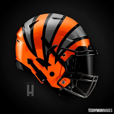 Artist gives all 32 NFL teams helmet re-design | WKRC New Nfl Helmets, Cool Football Helmets, Eagles Helmet, Bears Packers, Bengals Cheerleaders, Football Helmet Design, Nfl Team Colors, Nfl Football Helmets, 32 Nfl Teams