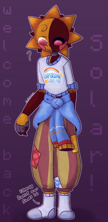 SOLAR SAMS | Tumblr Solar Lunar, Fnaf Oc, Baldi's Basics, Sun And Moon Drawings, Moon Eclipse, Cute Sun, Animal Hoodie, Moon Drawing, Lunar Eclipse