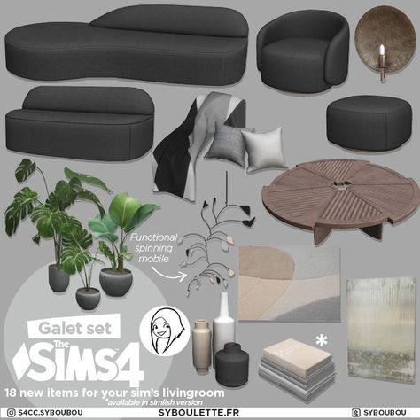 [DOWNLOAD] Galet livingroom set Ts4 Syboulette, Sims 4 Minimalist House Cc, Sims 4 Cc Cloud Couch, Ts4 Building Cc, S4 Cc Furniture, Sims 4 Modern Bedroom Cc, Sims 4 Cc Furniture Patreon Free Kitchen, Sims 4 Patio Furniture Cc, Ts4 Cc Living Room