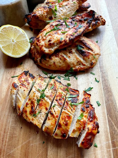 Savory Yogurt Marinated Chicken — The Salt And Stone Savory Yogurt, Chicken Yogurt, Salt And Stone, Yogurt Marinated Chicken, Chicken Receipes, Best Of Friends, Mediterranean Diet Recipes, Very Hungry, Chicken Dishes Recipes