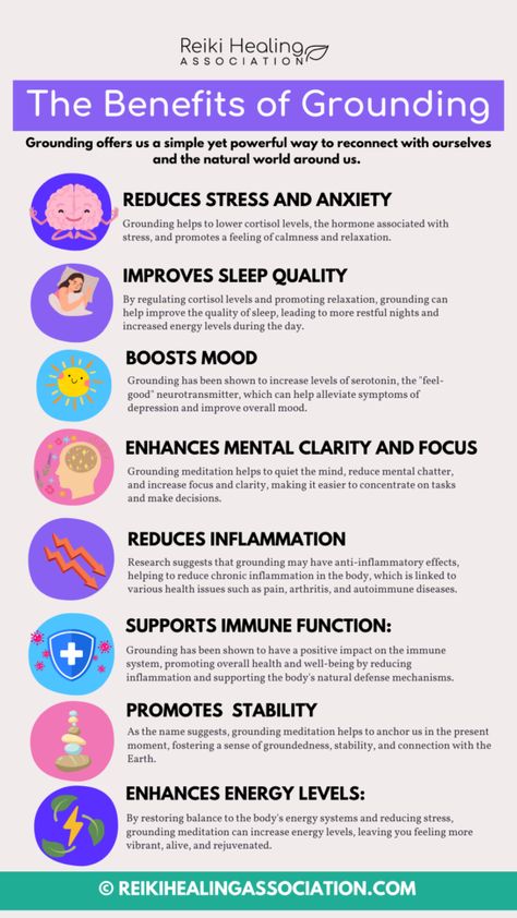 The Benefits of Grounding Benefits Of Grounding Yourself, Earthing Benefits, Grounding Exercises Therapy, Benefits Of Grounding, Grounding Benefits, Grounding Mat Benefits, Reiki Benefits, Grounding Meditation, Reiki Therapy