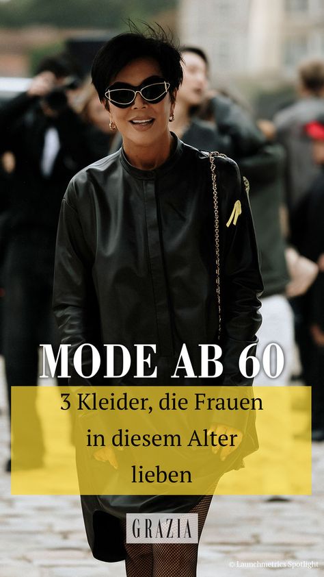 Du bist über 60 und weißt momentan überhaupt nicht, welche Kleider in sind? Wir haben uns auf die Trendrecherche begeben und können dir eine ganz klare Antwort liefern … Mode Ab 50, Curve Model, Collage, Pins, Quick Saves