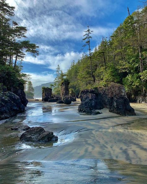 Canadian Landscapes | The only beach in Canada to make the list of the world’s 50 best beaches, and my favourite spot on Vancouver Island | Facebook Explore Canada, Nature View, British Columbia Canada, Best Beaches, Island Travel, Vancouver Island, Pictures To Paint, Vacation Destinations, Spot On