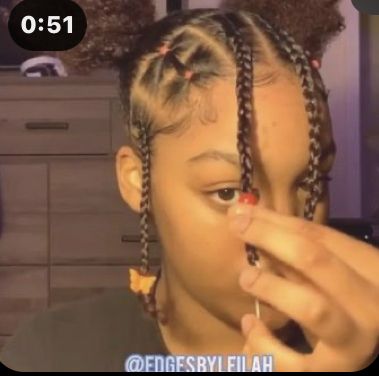 Cute Natural Hairstyles For Short Hair, Shaved Side Designs, Natural Hairstyles With Beads, School Hairstyles Easy, Skl Hairstyles, Natural Hairstyle Ideas, Nappy Hairstyles, Cornrows With Beads, Natural Hair Puff