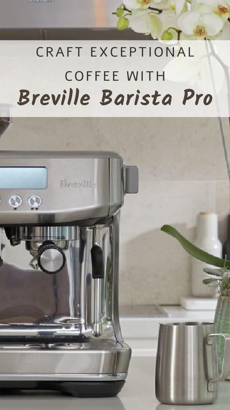 There’s something truly captivating about the scent of brewed espresso that fills the air. For those who appreciate coffee achieving that perfect cup of espresso is, like embarking on an adventure and it all starts in your kitchen with the espresso machine. In this guide we’ll explore the world of espresso machines. Introduce you to a remarkable option. The Breville Barista Pro Espresso Machine. Breville Barista Pro, Cup Of Espresso, Best Espresso Machine, Coffee Industry, Ground Coffee Beans, Espresso Drinks, Espresso Shot, Best Espresso, Frothing Milk