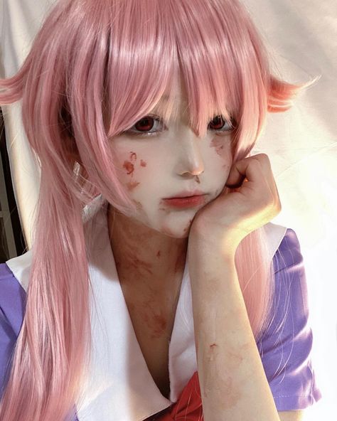 Yuno Cosplay, Yuno Gasai Cosplay, Gasai Yuno, Yandere Girl, Quotes Celebrities, Yuno Gasai, Animatronic Fnaf, Wallpapers Quotes, Cosplay Characters