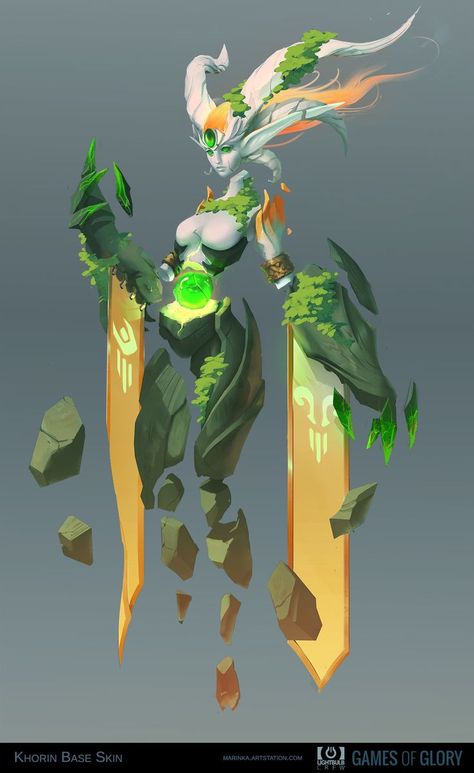 Nature stone and plants creature character concept. Concept Art Landscape, Fantasy Monster, Monster Design, Creature Concept Art, Arte Fantasy, 판타지 아트, Creature Concept, Monster Art, 영감을 주는 캐릭터