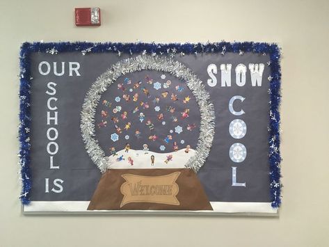 Snowglobe Bulletin Board, Design Vision Board, Staff Bulletin Boards, Daycare Bulletin Boards, Toddler Bulletin Boards, Pta Bulletin Boards, Interior Design Vision Board, Affirmations Vision Board, Manifestation Vision Board