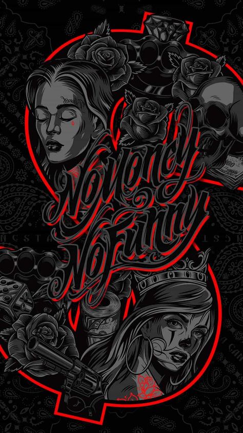 No Money No Funny Art IPhone Wallpaper HD - IPhone Wallpapers : iPhone Wallpapers No Money No Funny, Christmas Iphone Wallpapers, Money Design Art, Savage Wallpapers, Chicano Tattoos Sleeve, Cholo Art, Artistic Wallpaper, Christmas Iphone, Iconic Wallpaper