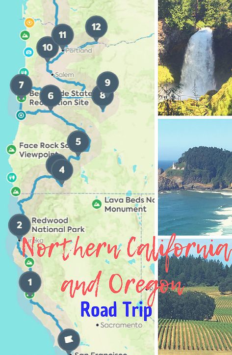 San Francisco to Seattle Road Trip | United States | Dqtravelblog Seattle Road Trip, California Road Trips, Travel United States, Pacific Coast Road Trip, California Roadtrip, Oregon Vacation, Oregon Road Trip, Places In California, West Coast Road Trip