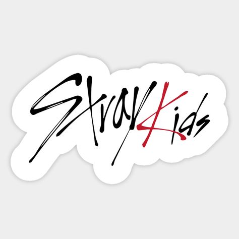 stray kids - Stray Kids Merch - Sticker | TeePublic Straykids Members, Stray Kids Sticker, Stray Kids Merch, Kids Cake Toppers, Pop Stickers, Stickers Design, Restaurant Logo, Kids Fans, Deco Stickers