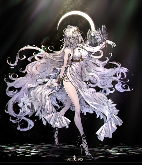 Anime Princess, Arte Fantasy, 판타지 아트, 영감을 주는 캐릭터, Beautiful Fantasy Art, White Hair, Anime Outfits, Dark Fantasy Art, Fantasy Character Design