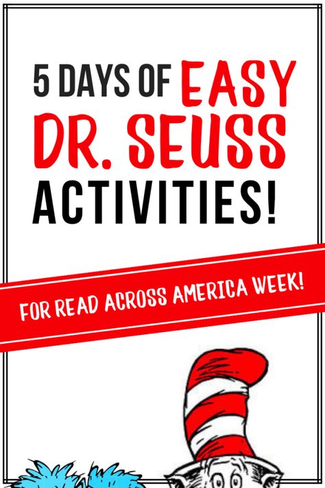 Homeschool Motivation, Homeschooling Elementary, Read Across America Week, Dr Seuss Preschool, Secular Homeschool, Dr Seuss Activities, Books Crafts, Dr Seuss Books, Read Across America Day