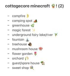 24 Minecraft... ideas in 2022 | minecraft, minecraft designs, minecraft crafts Minecraft Camping Spot, Minecraft Magic Forest Ideas, Minecraft Magic Forest, Minecraft Magic, Forest Ideas, Cottagecore Minecraft, Cool Minecraft Creations, Magic Forest, Mushroom House