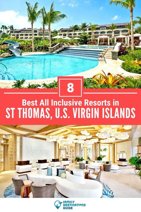 8 Best All Inclusive Resorts in St Thomas Honeymoon All Inclusive, St Thomas Vacation, St Thomas Virgin Islands, Florida History, Best All Inclusive Resorts, Family Friendly Resorts, Budget Friendly Travel, Family Vacay, All Inclusive Vacations