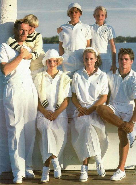 Vintage Ralph Lauren Ads, Ralph Lauren Ad, Ralph Lauren Ads, Perfect Summer Day, Ralph Lauren Golf, Ivy Style, Ralph Lauren Style, Old Ads, Family Fashion