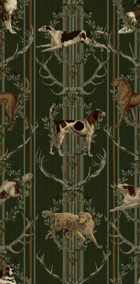 Hunting Wallpaper, Mountain Dog Breeds, Majestic Deer, Mind The Gap, Striped Background, Design Exterior, Brown Wallpaper, Wallpaper Direct, Dog Wallpaper