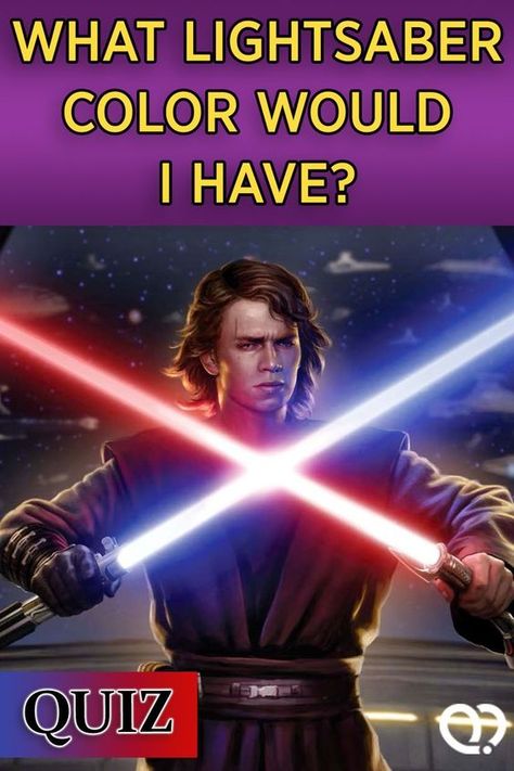 Which Color Is Your Lightsaber? QUIZ #quiz #quizzes #buzzfeed #triviaquestionsandanswers #quizzesbuzzfeed #trivia #quizzesforfun #funquiz #starwars Star Wars Lightsaber Forms, Lightsaber Colors Meaning, Lightsaber Color Meaning, Star Wars Quizzes, Star Wars Quiz, Lightsaber Forms, Lightsaber Colors, Jedi Lightsaber, Personality Game