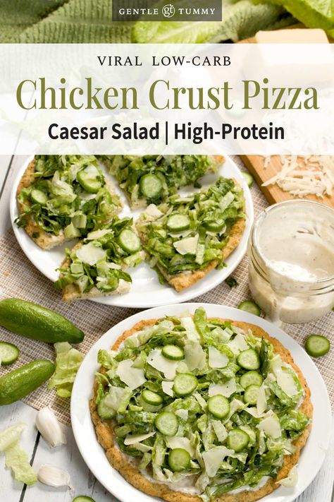 Best Viral Caesar Salad Chicken Crust Pizza Low-Carb Ladies Salad Luncheon Ideas, Chicken Caesar Pizza Crust, Ceaser Salad Chicken Crust Pizza, Canned Chicken Crust Caesar Salad Pizza, Viral Chicken Caesar Pizza, Cesar Salad Pizza With Chicken Crust, Chicken Caesar Salad Pizza, Chicken Caesar Pizza, Chicken Crust Caesar Salad Pizza