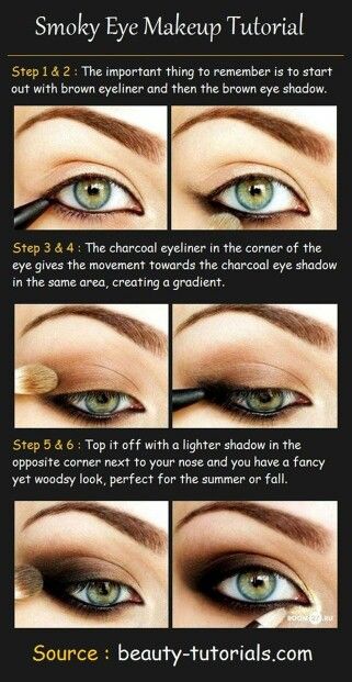 Step by step semi smokey eye make up for green eyes Smokey Eyes Tutorial, Smokey Eye Makeup Steps, Smoky Eye Makeup Tutorial, Maquillage Yeux Cut Crease, Makeup Tip, Smokey Eye Tutorial, Smokey Eye Makeup Tutorial, Eye Makeup Steps, Makijaż Smokey Eye