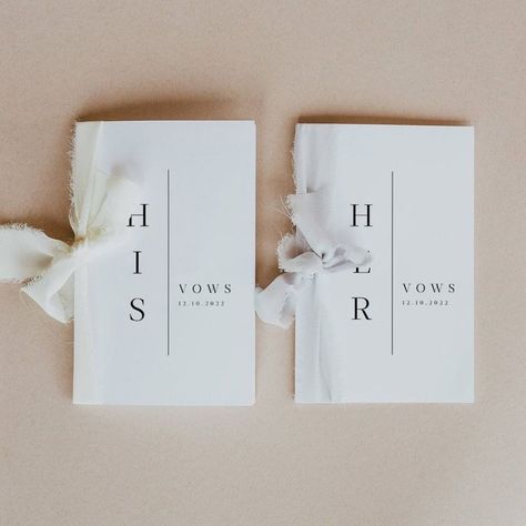 Library Shop, Vow Booklet, Booklet Template, Stationery Ideas, Wedding Vow Books, Trending Wedding, Vow Books, Wedding Vow, Vow Book