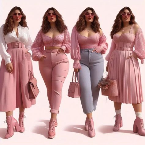 Chubby Hourglass Outfits, Curvy Christmas Outfit, Writing Outfits, Dress For Chubby Ladies, Plus Size Body Shapes, Wardrobe Capsule, Look Plus Size, Curvy Fashionista, Illustration Fashion Design