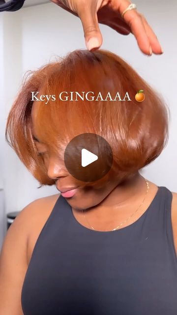 Keyslays Studio on Instagram: "The girls love Ginger 🧡 #gingerhair" Short Ginger Hair Black Women, Ginger Hair Color On Black Women, Ginger Pixie Haircut Black Women, Ginger Hair Black Women, Ginger Bob, Hair Black Women, Ginger Hair Color, Sweet Top, Natural Hair Care Tips