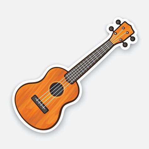 Guitar Vector Art, Ukulele Clipart, Ukulele Illustration, Music Clip Art, Guitar Clipart, Indian Musical Instruments, Music Clipart, Music Notes Tattoo, Guitar Illustration