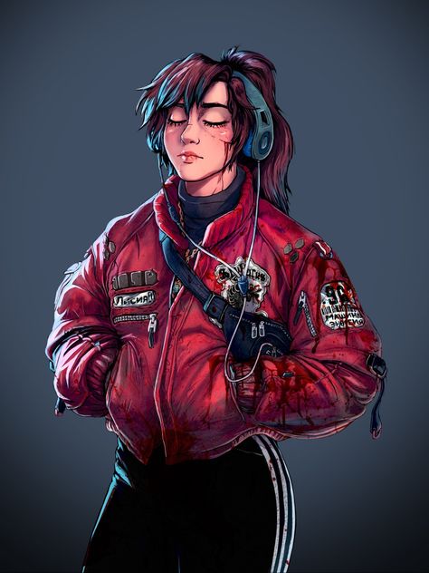 Cyberpunk Character Art, City Of Mist, Cyberpunk Red, Sci Fi Character Design, Cyberpunk 2020, Cyberpunk Rpg, Cyberpunk Female, Female Character Concept, Cyberpunk Character