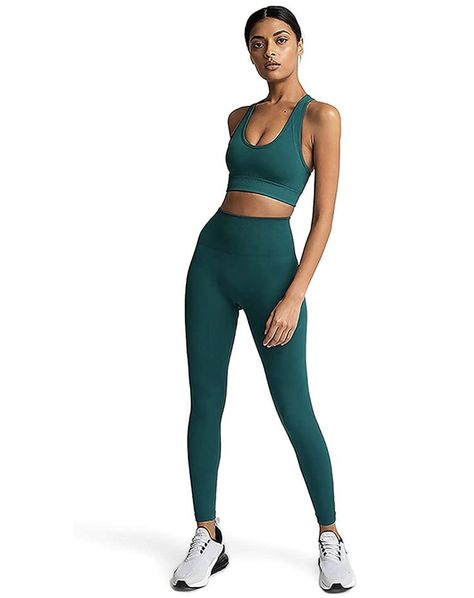 Workout Set, teal, matching bra, high waisted legging and sports bra Outfits Extra, Yoga Activities, Yoga Outfits, Athletic Clothing, Gym Outfits, Workout Sets, Green Bean, Womens Workout Outfits, Athletic Outfits