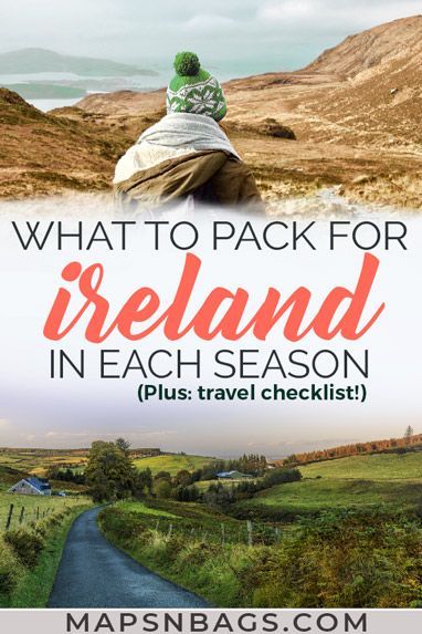 Traveling to Ireland? Then check out this ultimate Ireland packing list for summer, spring, fall, and winter...all seasons! Including Ireland travel tips, travel checklist, and what to wear in Ireland (for men and women!). Check it out! Discover what to bring to Ireland | packing for ireland | Ireland travel tips | what to pack for Ireland in September #ireland #packing #august #irish #traveltips #irelandtravel #may #june #March #europe Trips To Ireland Planning, Ireland Travel Packing List, Trip To Ireland What To Wear, Packing For Ireland In March, What To Pack For Ireland In March, Ireland Packing List Spring, Clothes For Ireland, What To Wear In Ireland In May, Ireland Travel Outfits