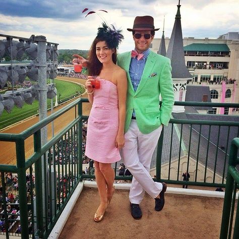 Kentucky Derby Outfits For Couples, Preakness Outfit Women, Kentucky Derby Couples Outfits, Kentucky Derby Outfit For Women, Races Dress, Derby Gala, Gatsby Fashion, Kentucky Derby Attire, Kentucky Derby Outfit