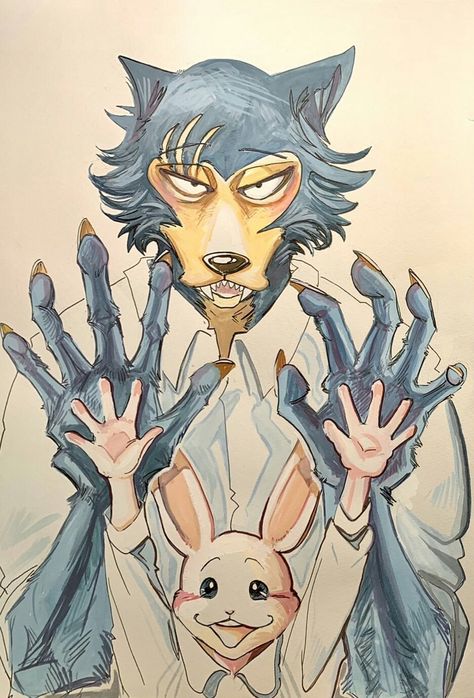 Haru Beastars, Titan Fanart, Manga Wall, Manga Panels, Anime Life, Art Anime, Otaku Anime, 그림 그리기, Wolves