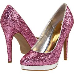 really cute Reception Shoes, Glitter High Heels, Pink Sparkles, Glitter Heels, Aerosoles Shoes, Pink Shoes, Discount Shoes, Pink Glitter, Silver Glitter