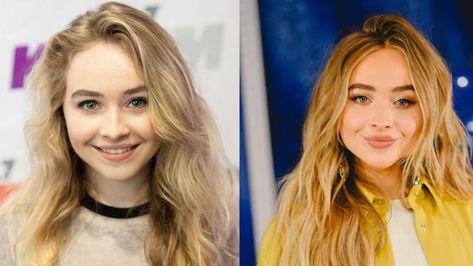 Sabrina Carpenter is highly suspected of having plastic surgery by her fans because according to them, she looks too plastic for her age like she could be a porcelain doll. The flawlessness of the singer’s skin texture and her pouty lips make people think she has had Botox and lip fillers. Sabrina Carpenter has not yet acknowledged those plastic surgery allegations. Maya Hart, Adventures In Babysitting, Mtv Videos, Video Music Awards, Mtv Video Music Award, Girl Meets World, Singing Videos, Lip Fillers, Miley Cyrus