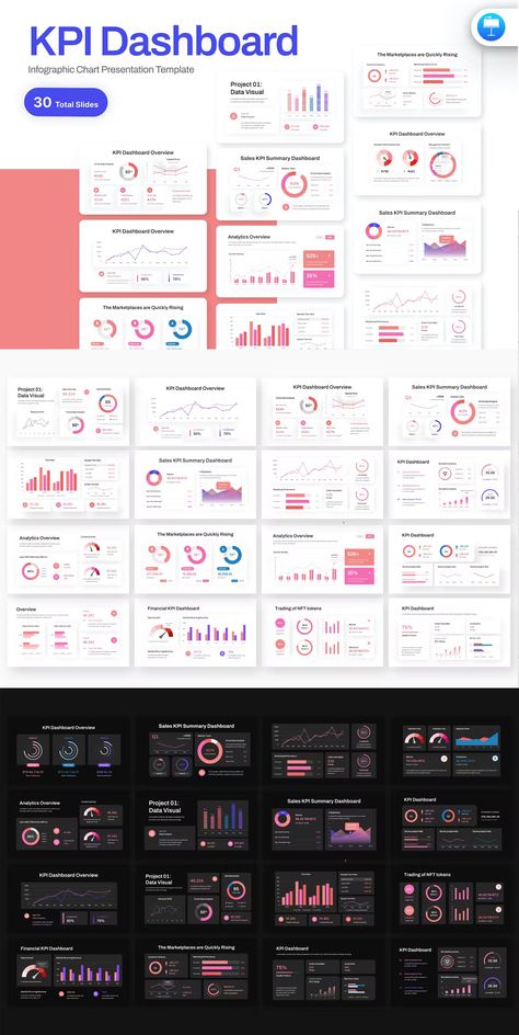 Kpi Presentation Design, Powerbi Design, Kpi Dashboard Design, Kpi Infographic, Kpi Scorecard, Excel Infographic, Power Bi Dashboard Template, Business Spreadsheets, Kpi Dashboard Excel