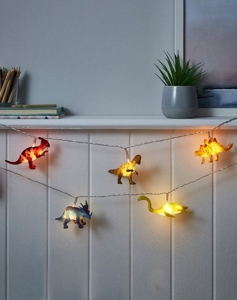 Have a light bulb moment with Matalan's range of lighting! Shop the range including ceiling, floor and desk lights. Dinosaur Bedroom, Dinosaur Kids, Desk Light, The Glow, Led String Lights, Christmas Candles, Aa Batteries, Light Fittings, Battery Operated