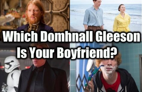 Redhead Actors, Domhnall Gleeson, Ex Machina, Luck Of The Irish, About Time, Your Boyfriend, Navy Color, Celebrities Male, Brooklyn