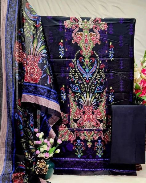 *ON SALE*💯‼️ PRICE-- 435 ONLY *_PURE SOFT COTTON PRINTED SUITS WITH COTTON PRINTED DUPATTA..PICK ANY-435/-ONLY‼️👆🏻_* Pakistani Suits, Pure Products, Instagram