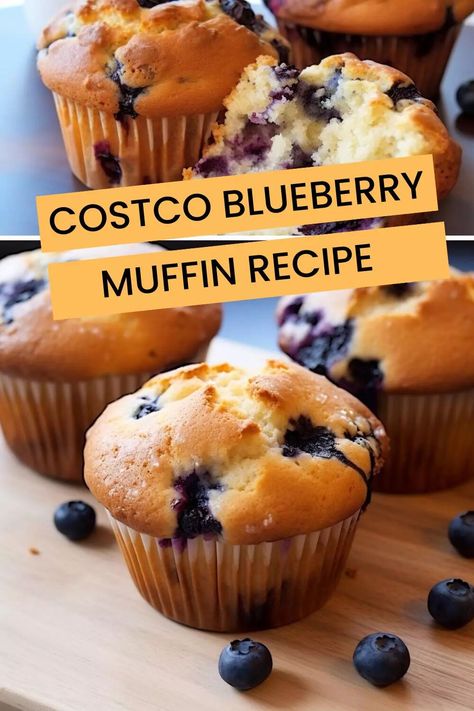 Costco Blueberry Muffin Recipe – Hungarian Chef Copycat Krusteaz Blueberry Muffins, Best Blueberry Muffins Ever, Costco Blueberry Muffin Recipe Copycat, Bakery Blueberry Muffin Recipe, Costco Muffins Recipe Cake Mixes, Copycat Sams Club Muffins, Costco Muffins Copycat, Costco Blueberry Muffins Copycat, Costco Copycat Muffins