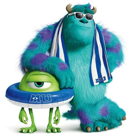 *MIKE WAZOWSKI & SULLEY ~ Monster University * Summer 2013 Monsters Inc University, Mike And Sully, Mike And Sulley, Billy Crystal, Happy Australia Day, Favourite Movie, Disney Monsters, Family Films, Wallpaper Disney