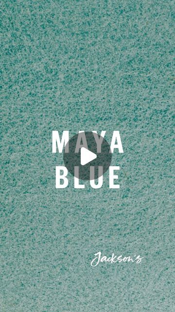 Jackson's Art Supplies on Instagram: "Maya Blue was a bright turquoise-blue pigment that was used across Mesoamerica from around 800 A.D. Modern versions of Maya Blue are found in a few paint ranges and are inspired by what we currently know about the chemistry about the pigment. Learn more about Blue Pigments on our blog - link in bio.    Film by the Jackson’s Team at the Jackson’s Studio, London. This film features @evie_hatch, Studio and Materials Specialist at Jackson’s Art Supplies.    #mayablue #bluepigments #pigments #artmaterials" Maya Blue, Blue Pigment, Bright Turquoise, Jackson's Art, Turquoise Blue, Art Materials, Chemistry, Color Patterns, Watercolor Painting