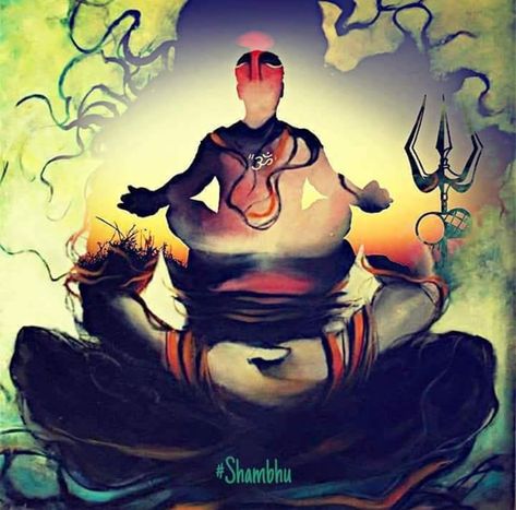 Har Har Mahadev Sanatan Dharma, Har Har Mahadev, Om Namah Shivaya, Shiva Art, Gods And Goddesses, Lord Shiva, Light Art, Shiva, Batman