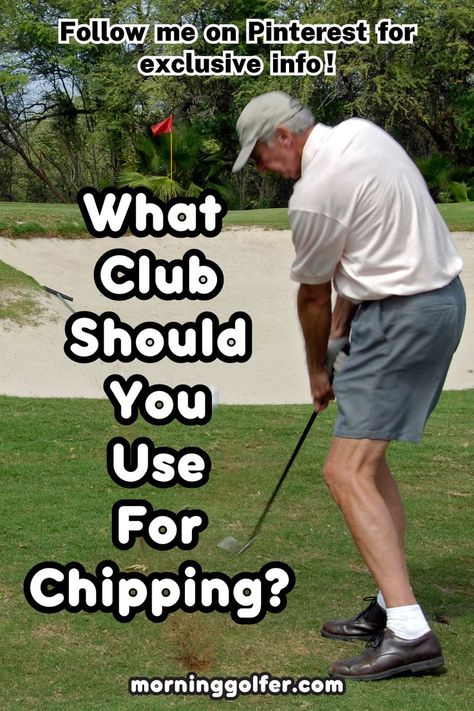 If you wonder what golf club you should go for when chipping, this article is for you. Follow me to get more golf clubs related tips. #golfclubs #golfclub #golfingclubs #golfchippingtips #golfchippingpractice #golfchippinggreen Short Game Golf, Golf Basics, Golf Chipping Tips, Chipping Tips, Golf Techniques, Best Golf Clubs, Golf Chipping, Golf Drills, Golf Lessons