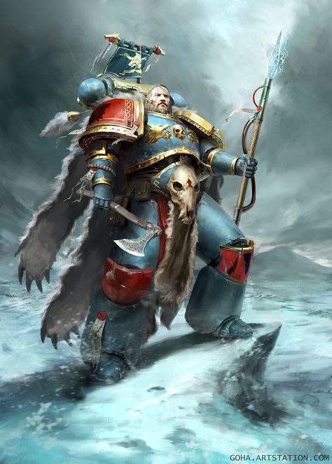 40k Space Wolves, Warhammer 40k Space Wolves, Space Marine Art, 40k Space Marine, Space Wolf, For The Emperor, 40k Warhammer, Adeptus Astartes, Warhammer 40k Art