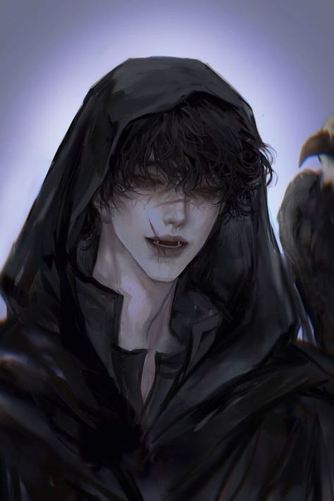 Yandere X Reader, Male Vampire, Vampire Drawings, Hot Vampires, Yandere Boy, Vampire Boy, Vampire Art, Japon Illustration, Dark Anime Guys